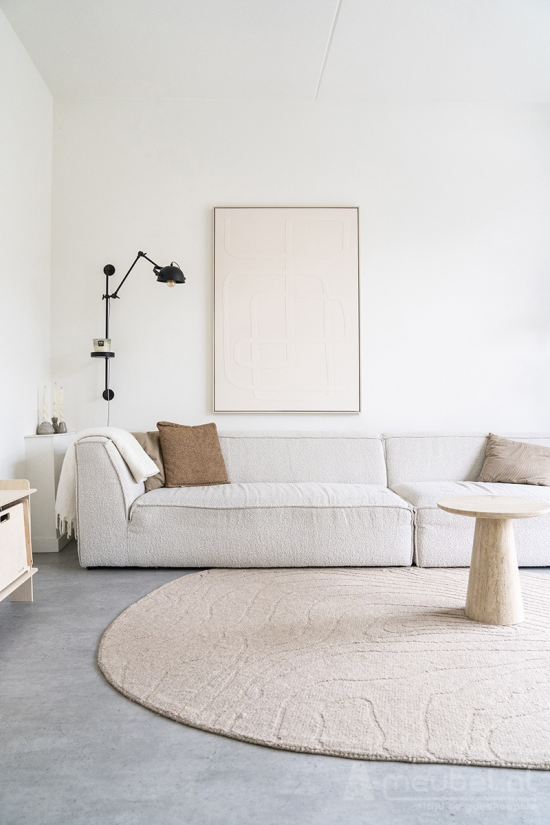 Carpet Pebble - Beige - 221786 190cm – foto 2 – A-meubel