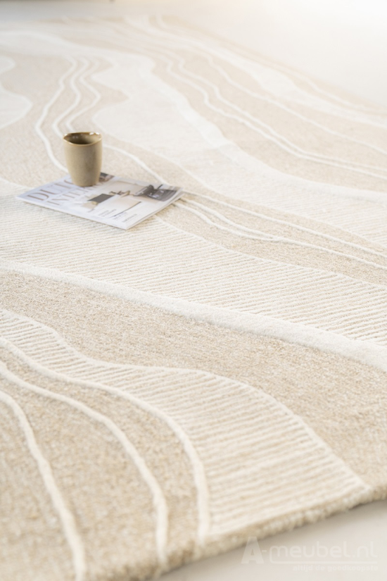Carpet Soil 160x230cm - Beige - 230281 – foto 4 – A-meubel