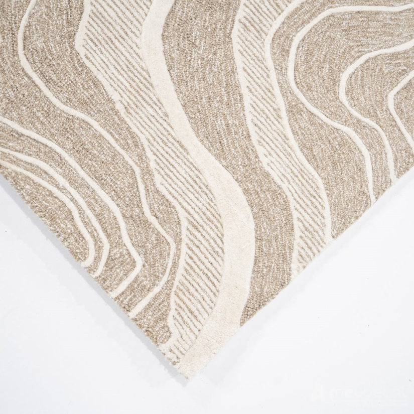 Carpet Soil 190x290cm - Beige - 230282 – foto 2 – A-meubel