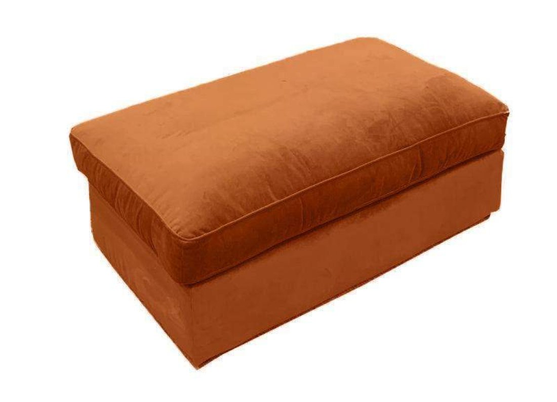 Oudenbosch Hocker B110 x D65 xH42cm Cognac – A-meubel