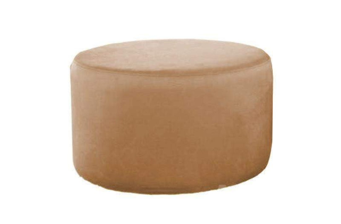 Poef Lexmond 50x50cm Cognac – A-meubel
