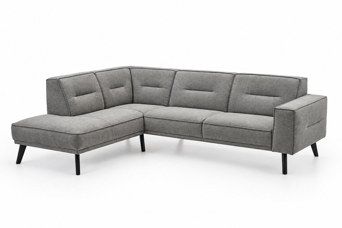 Hoekbank Drenthe Ottomaan + 2 Zits – A-meubel