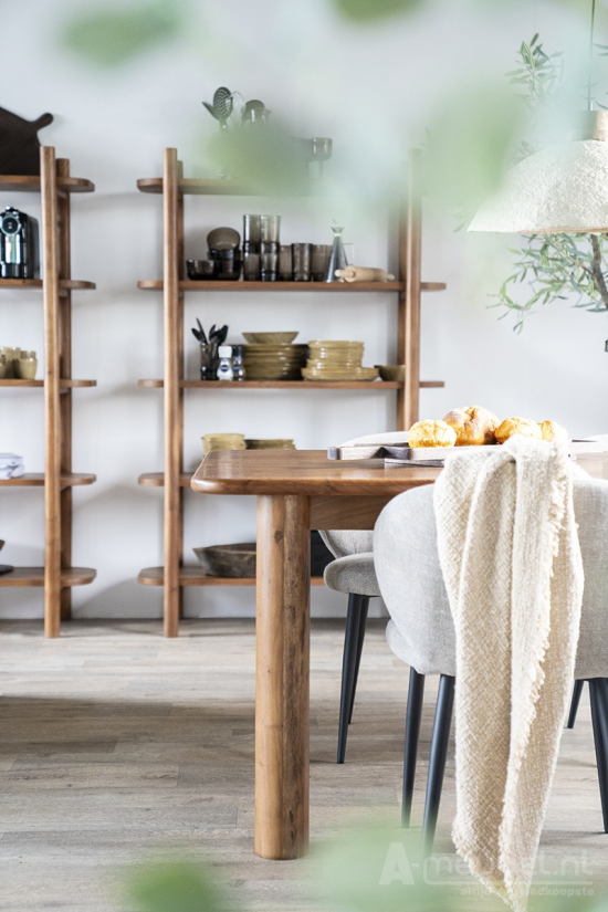 Eettafel Julian - 240cm - Bruin - 95914 – foto 3 – A-meubel