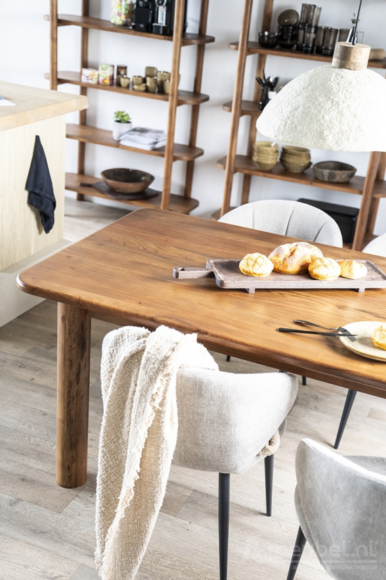 Eettafel Julian - 240cm - Bruin - 95914 – foto 4 – A-meubel