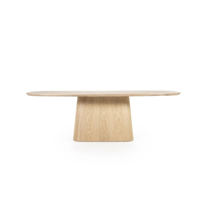 Eettafel Nola - Naturel - 250cm - 96160 – A-meubel