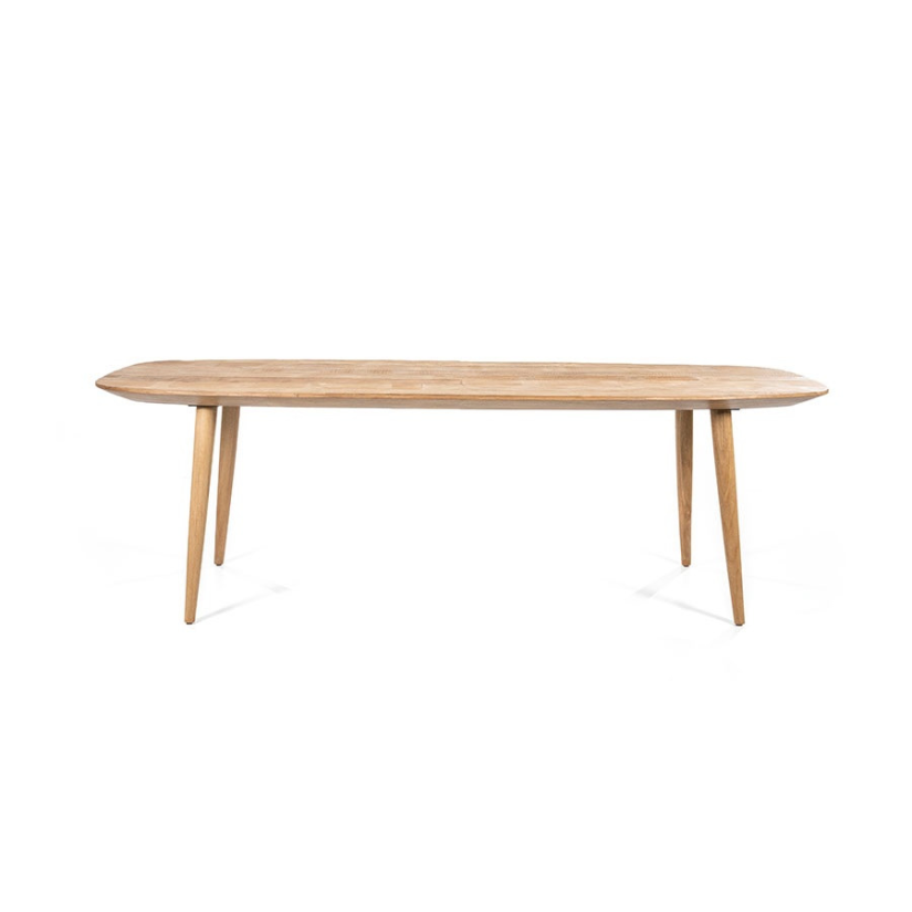 Eettafel Tabassum - 220cm - Naturel - 95598 – A-meubel