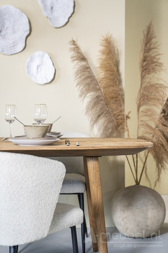 Eettafel Tabassum - 260cm - Naturel - 95599 – foto 6 – A-meubel