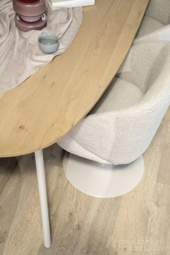 Eettafel Dion - 260cm - Naturel - 96235 – foto 9 – A-meubel