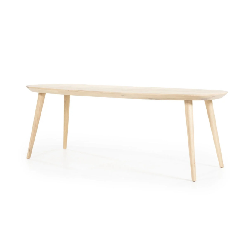 Eettafel Elijah - 220cm - Naturel - 96212 – foto 2 – A-meubel