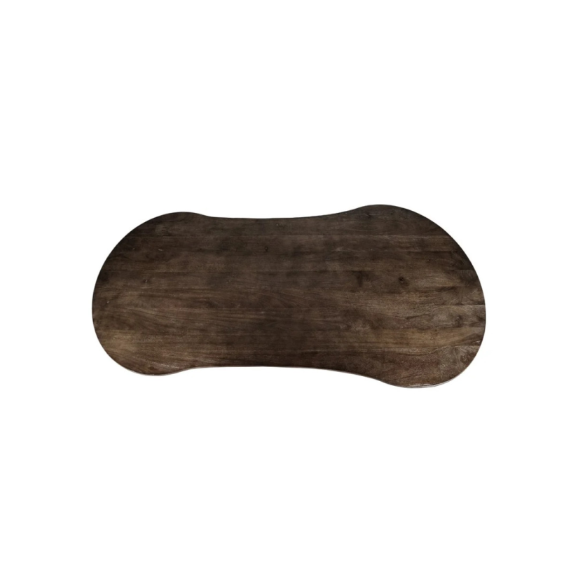 Eettafels Jordy - 200cm - Bruin - 96153 – foto 2 – A-meubel