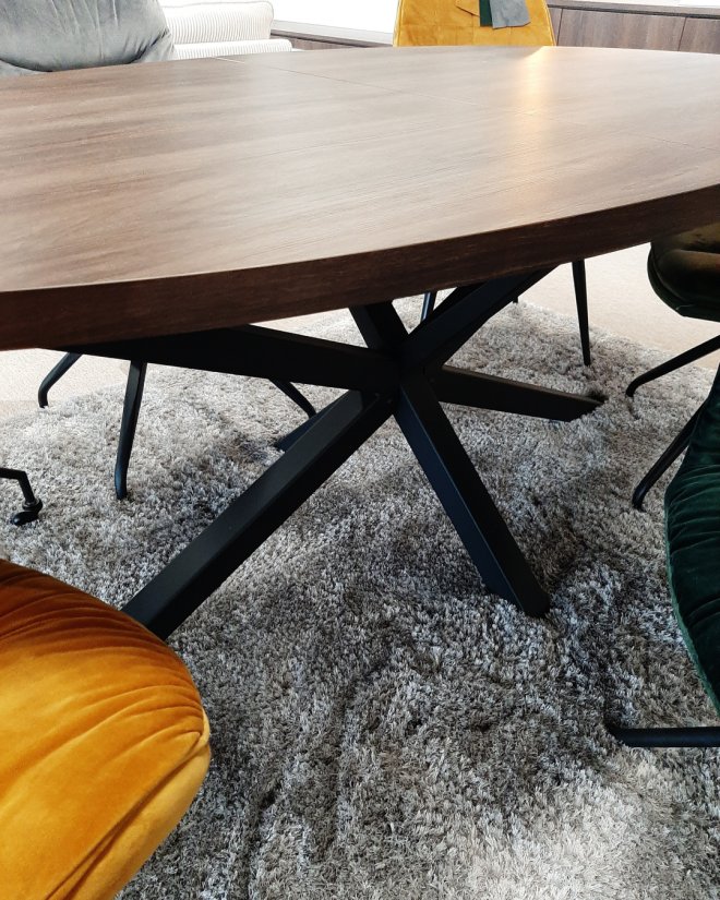 Eettafel Ovaal Uitschuifbaar Vaiana 220cm – foto 2 – A-meubel
