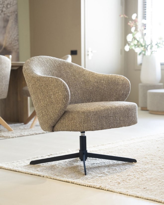 Fauteuil Connor - Mosterd Donna - 96351 75cm – foto 2 – A-meubel
