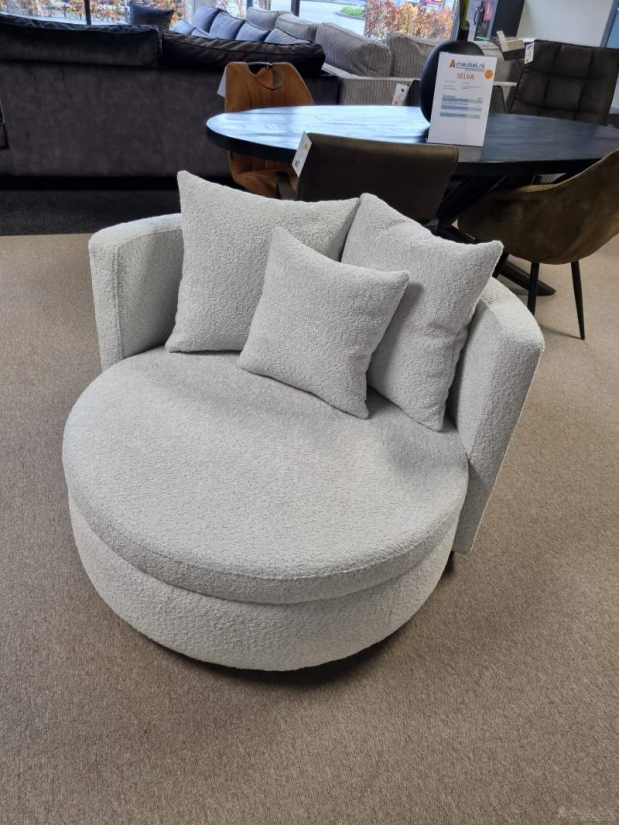 Fauteuil Lellens Medium Met Draaioptie 105cm – foto 9 – A-meubel