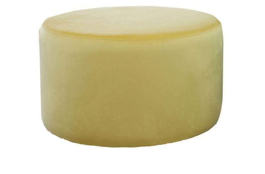Poef Lexmond 100x100cm Geel – A-meubel