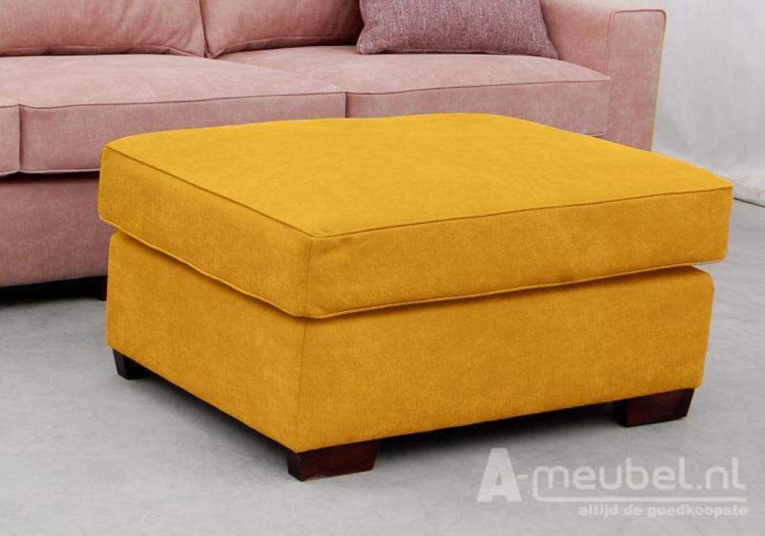 Venlo Hocker Klein Geel – A-meubel