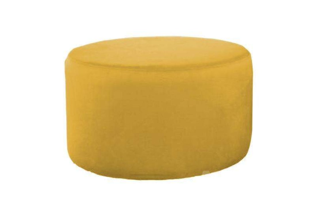 Poef Lexmond 50x50cm Geel – A-meubel
