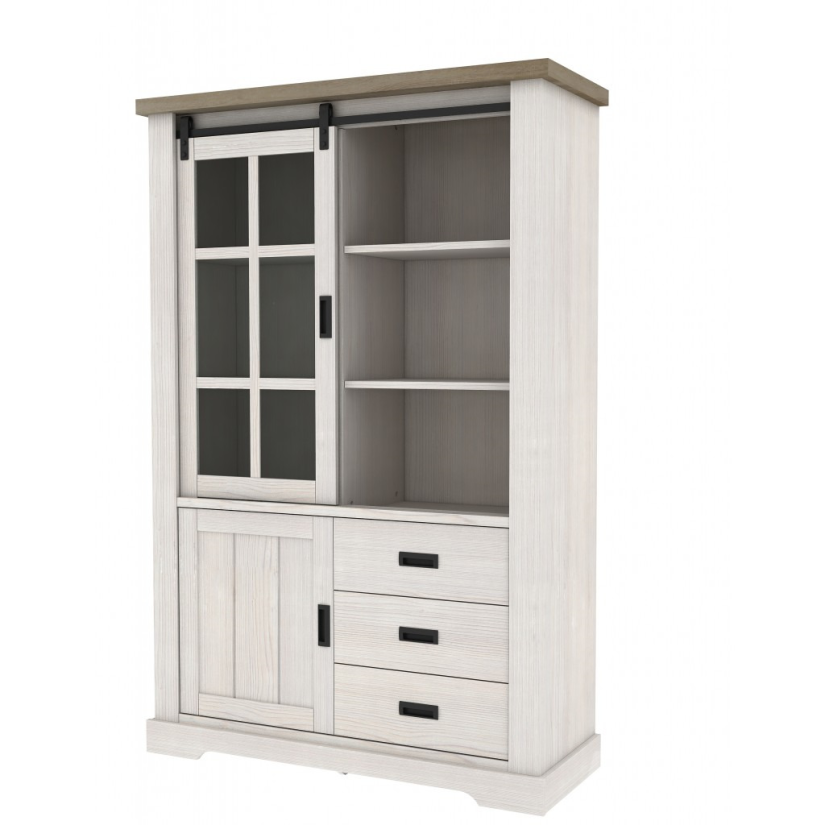 Vitrinekast Gouda 120cm – A-meubel