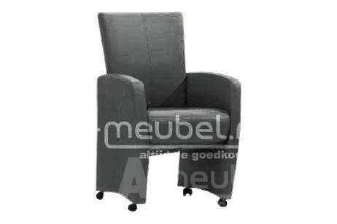 Stoel Carlo – wit eetkamerstoel – A-meubel