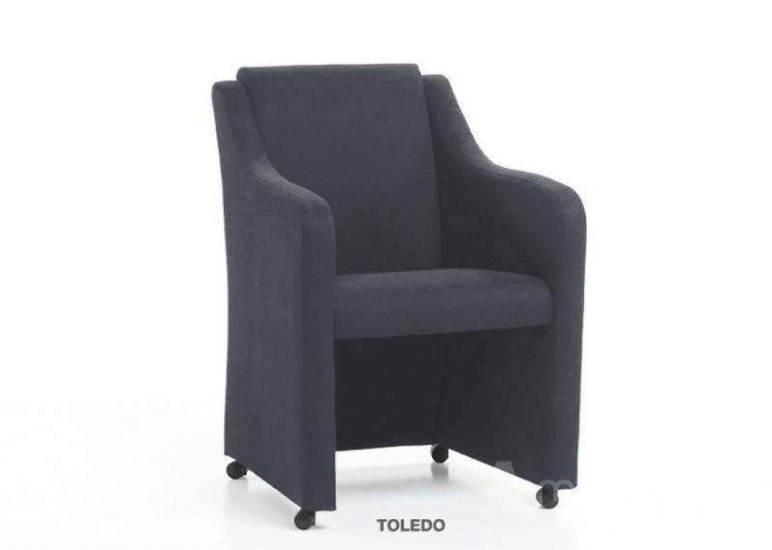Stoel Toledo – wit eetkamerstoel – A-meubel