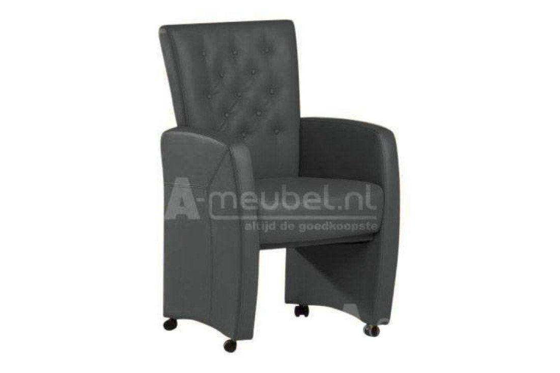 Stoel Carina – wit eetkamerstoel – A-meubel