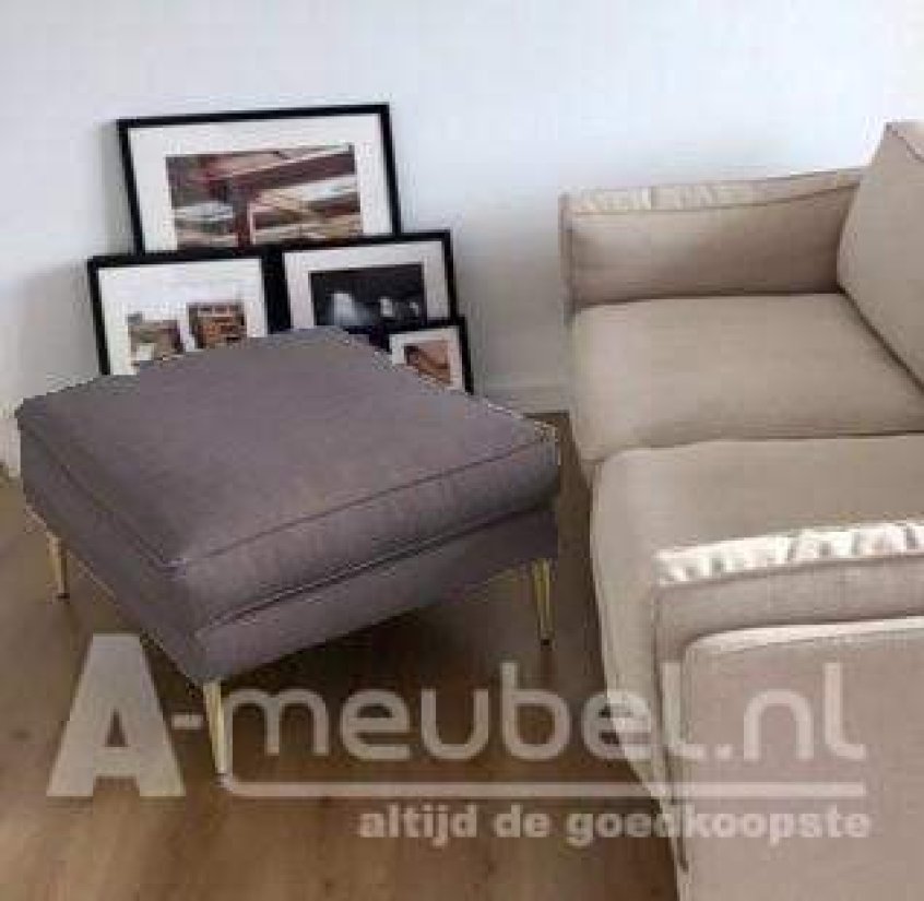 Alverna Hocker Grijs – A-meubel