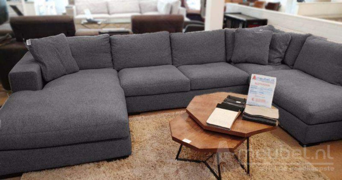 Sloterdijk Loungebank Grijs – A-meubel
