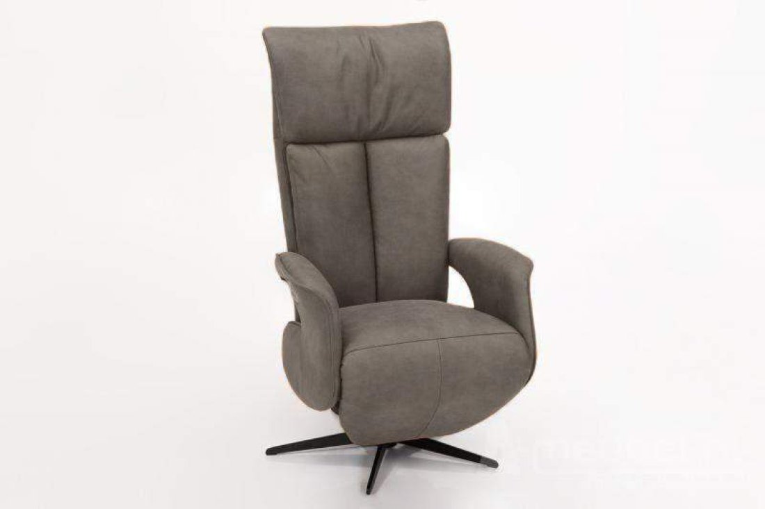 Relaxfauteuil Uitgeest – zwart relaxfauteuil – A-meubel