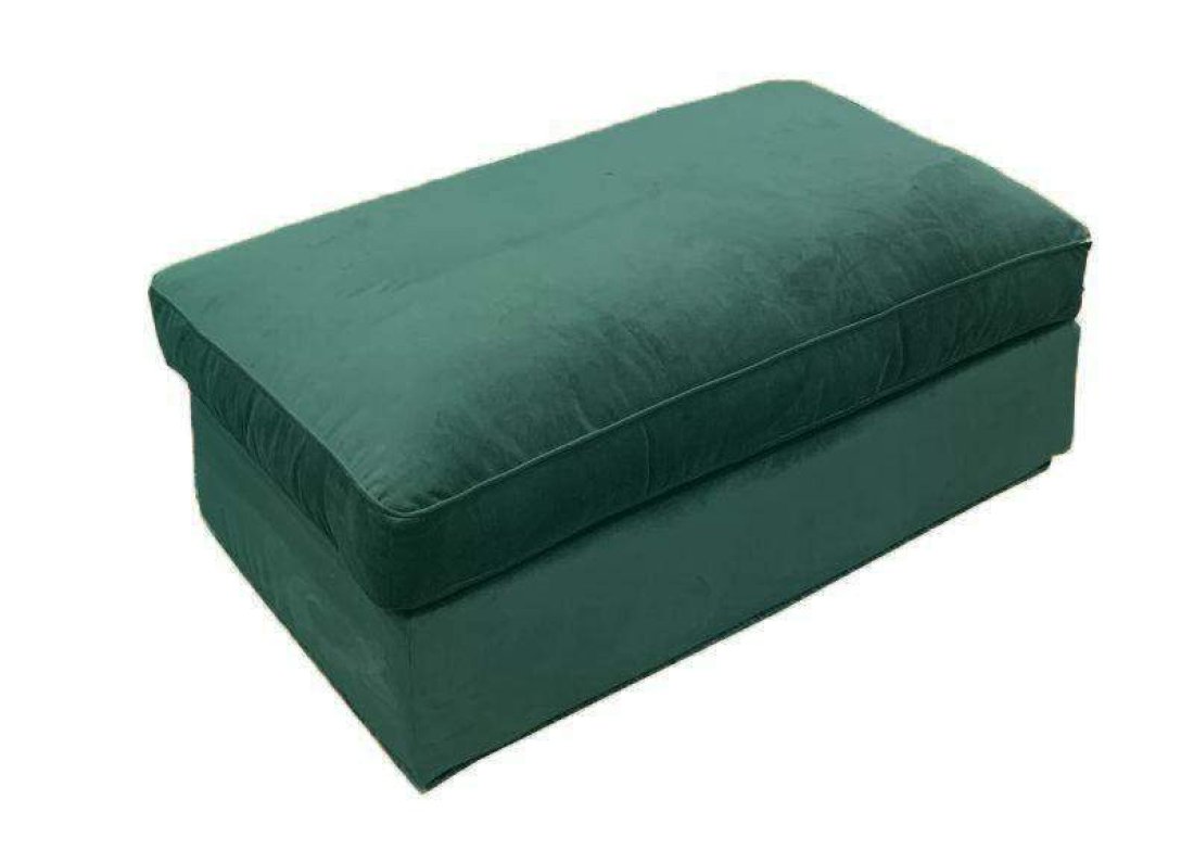 Oudenbosch Hocker B96 x D96 x H42cm Groen – A-meubel