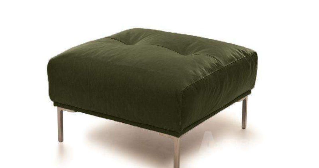 Bern Hocker 70x70cm Groen – A-meubel