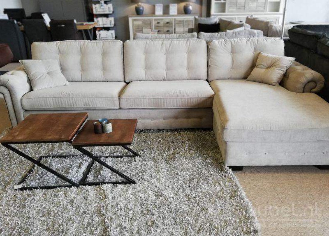 Groenveld Longchair  Wit – A-meubel