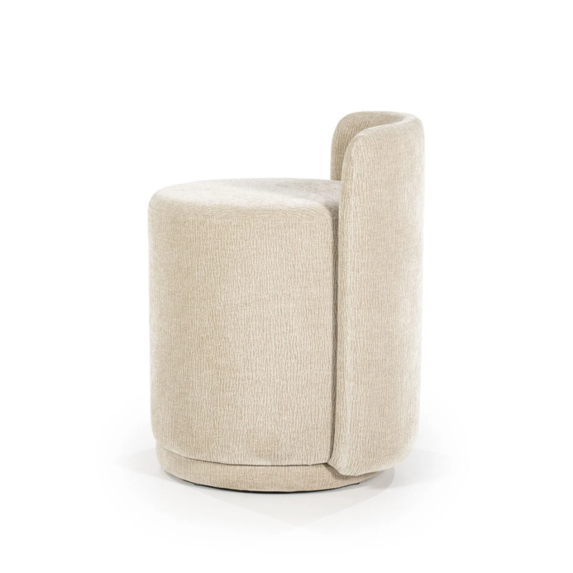 Hocker Marque - Taupe - 240198 43cm – foto 3 – A-meubel
