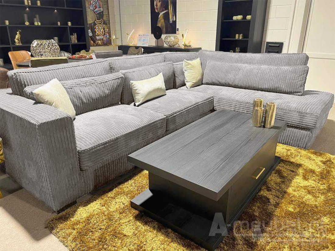 Hoekbank Alphen Taupe – A-meubel