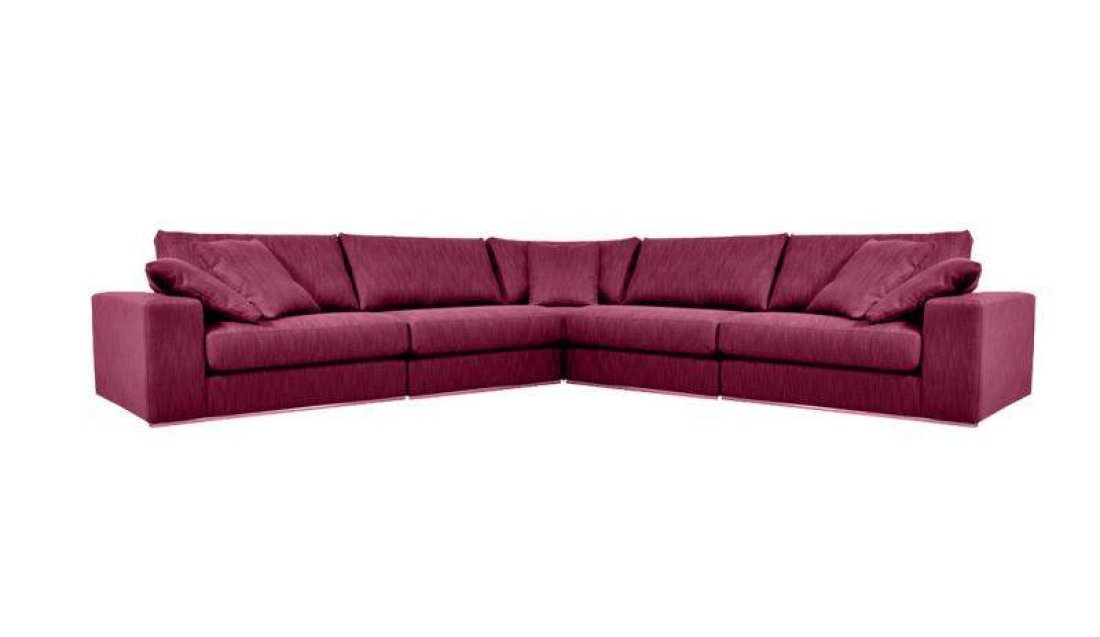 Amersfoort Hoekbank Roze – A-meubel