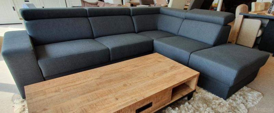 Raalte Longchair Grijs – A-meubel