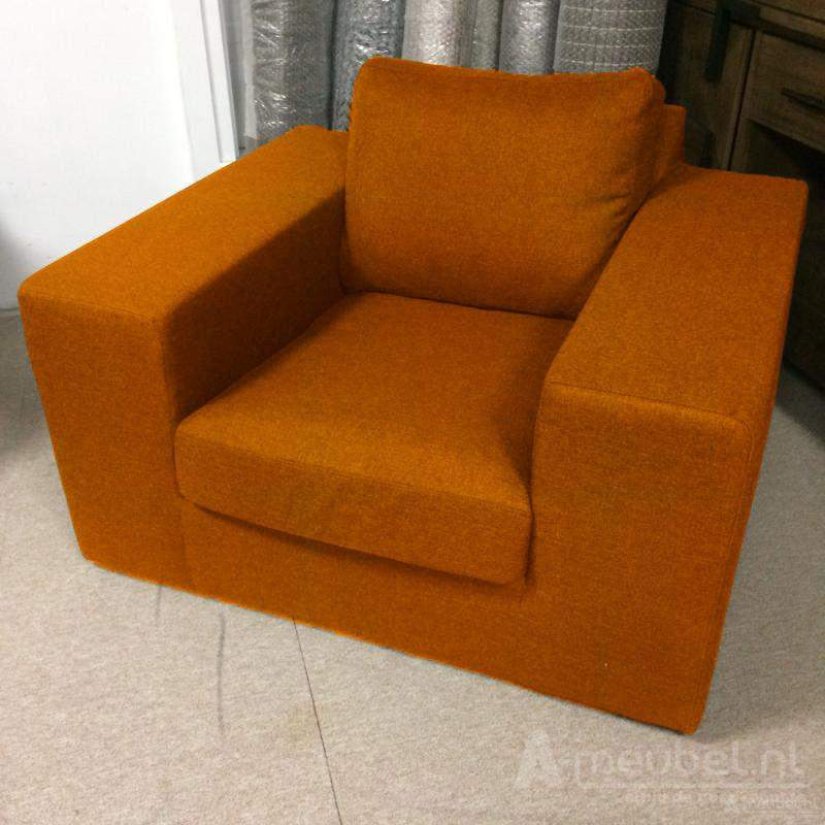 Fauteuil Lelystad – bruin fauteuil – A-meubel