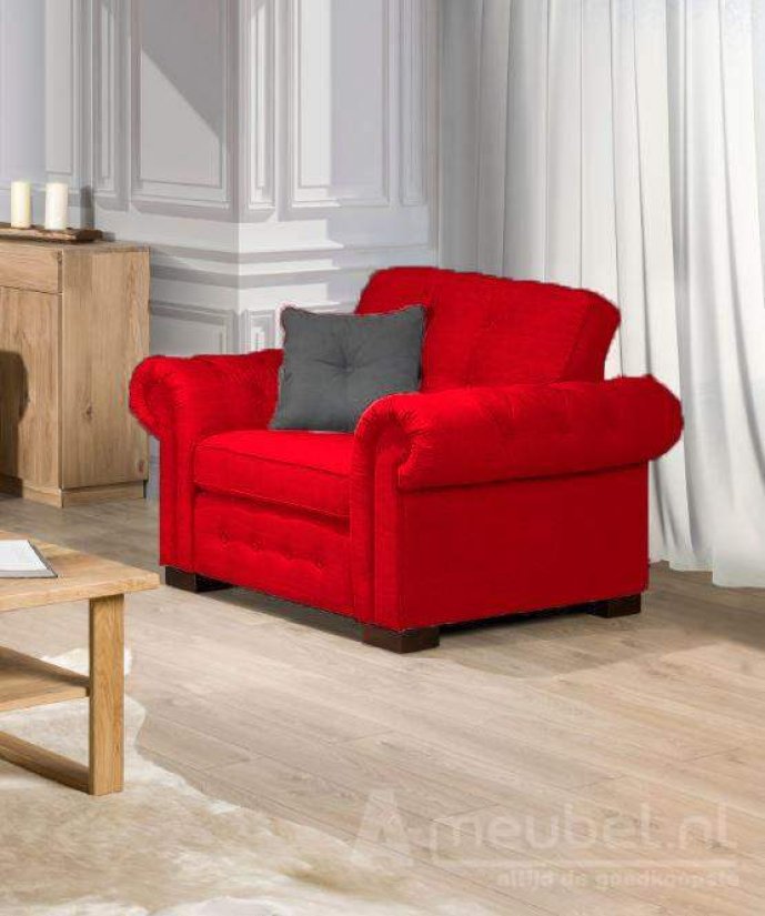Groenveld Fauteuil – bruin fauteuil – A-meubel
