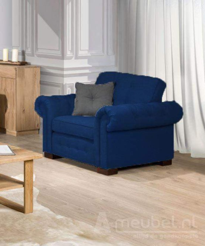 Groenveld Fauteuil – bruin fauteuil – A-meubel