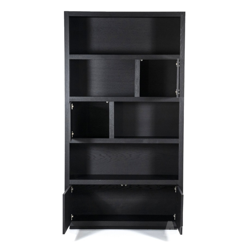 Kast Kabinet Helsinki - 120cm - Zwart - 95724 – foto 2 – A-meubel