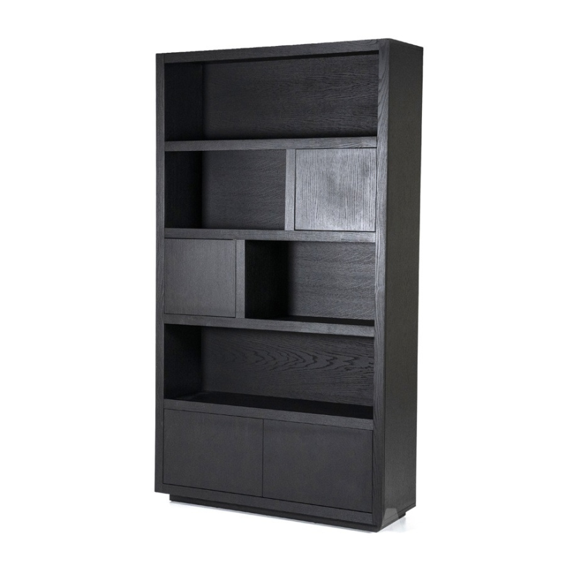 Kast Kabinet Helsinki - 120cm - Zwart - 95724 – foto 3 – A-meubel