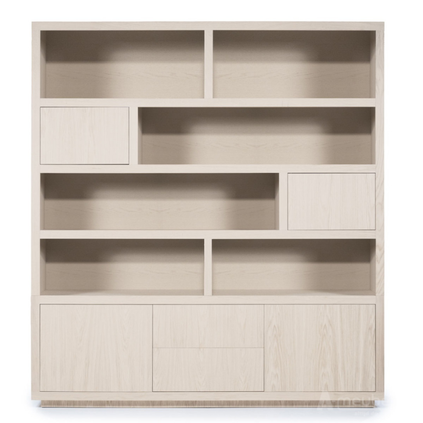 Kast Kabinet Helsinki - 200cm - Taupe - 96282 – A-meubel