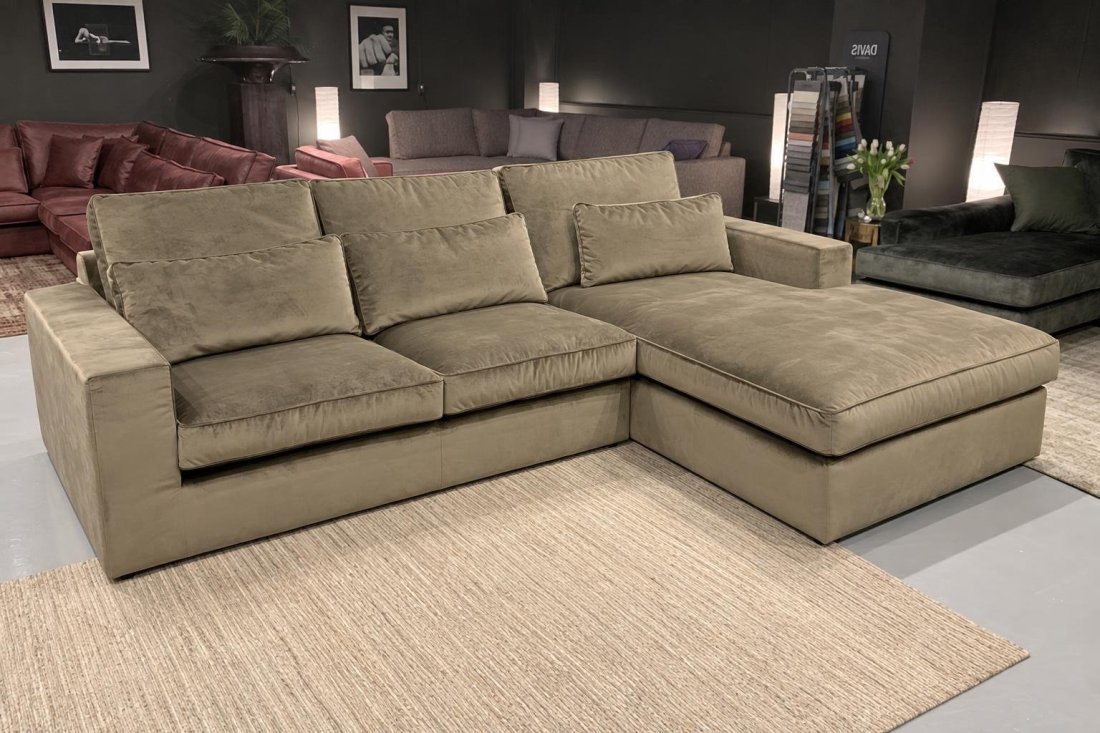 Loungebank Leusden 2 Zits + Longchair – A-meubel