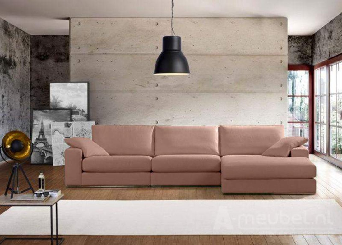 Amersfoort Longchair Cognac – A-meubel