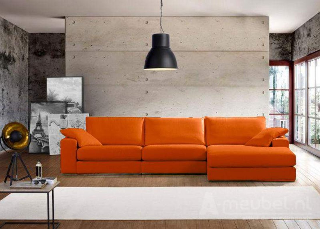 Amersfoort Longchair Oranje – A-meubel