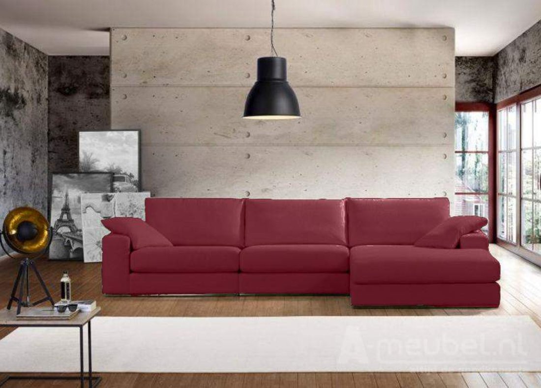 Amersfoort Longchair Rood – A-meubel