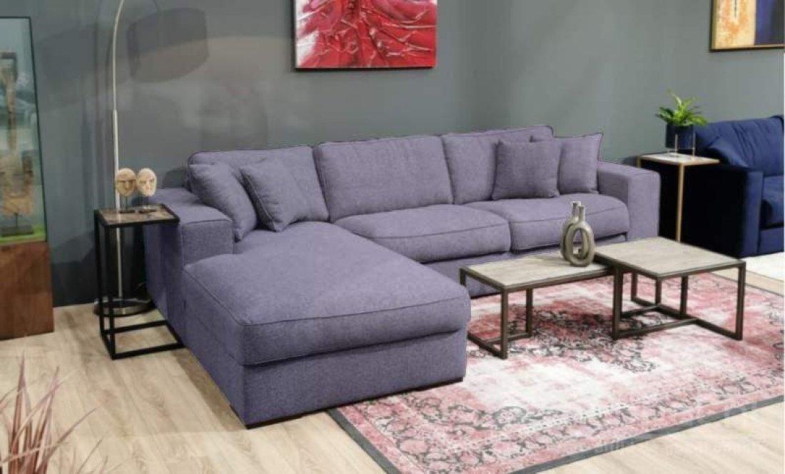 Loungebank Berlicum Grijs – A-meubel