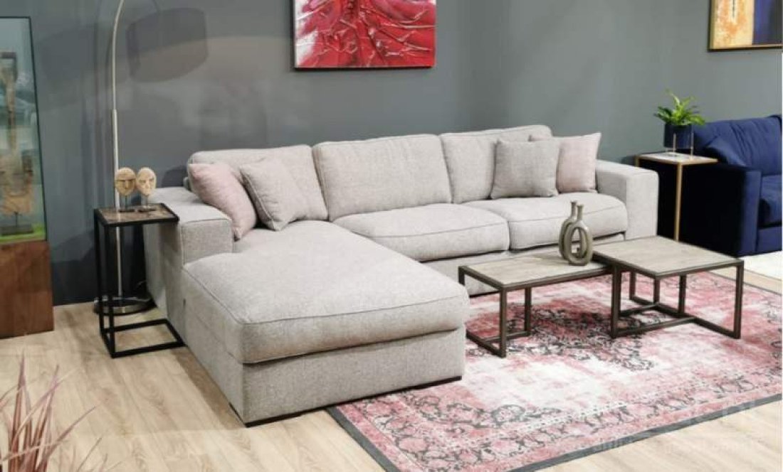 Loungebank Berlicum Wit – A-meubel