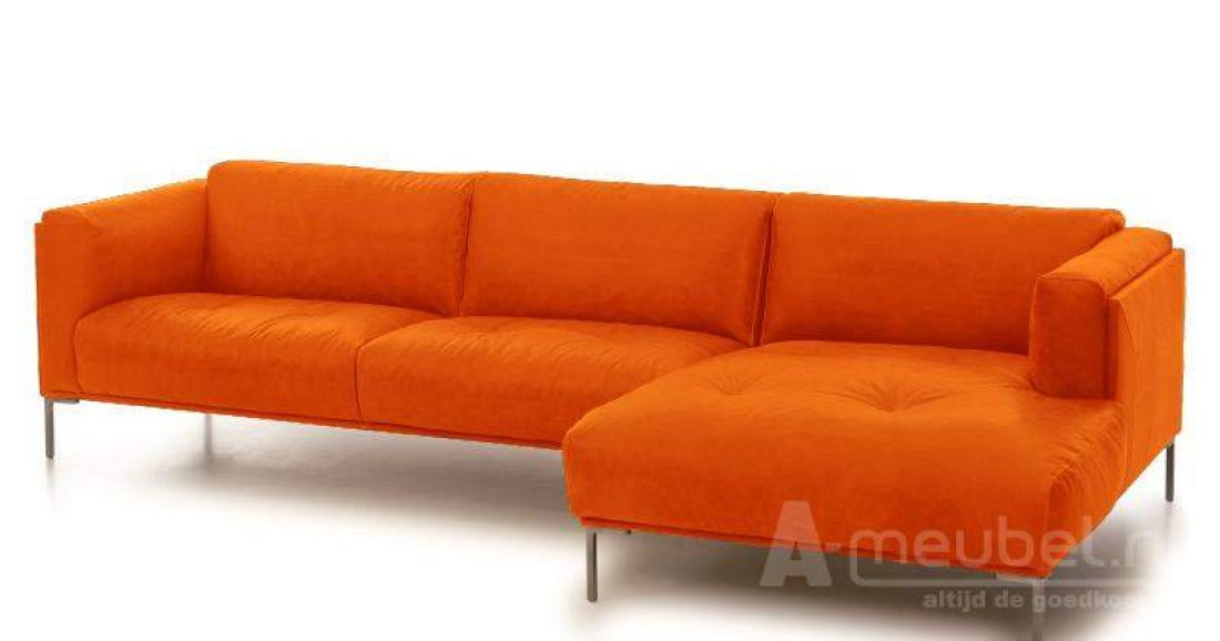 Loungebank Bern Oranje – A-meubel