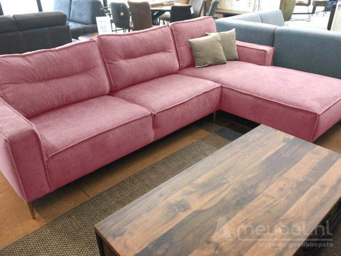 Capelle Longchair Roze – A-meubel