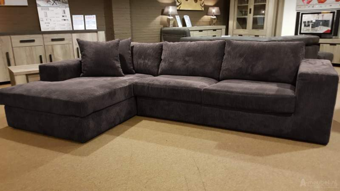 Loenen Longchair Bruin – A-meubel