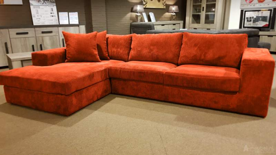 Loenen Longchair Oranje – A-meubel